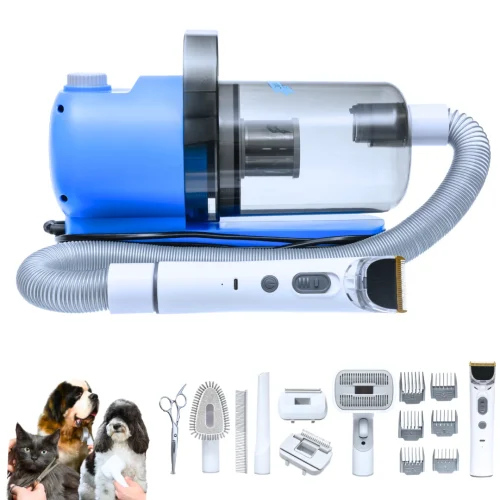 Low noise and adjustable speed Vacuum with Brushes